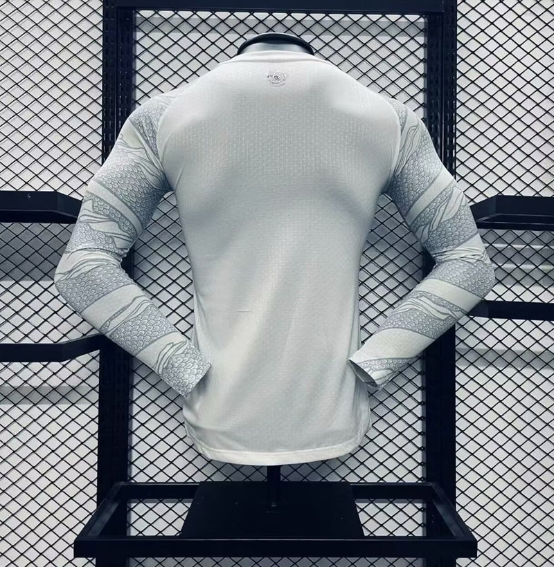 Camisa Mancester City Year Of The Dragon 23/24 - Manga Longa Versão Jogador
