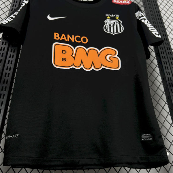 Camisa  NikeSantos 12/13 All Black - Versão Retro